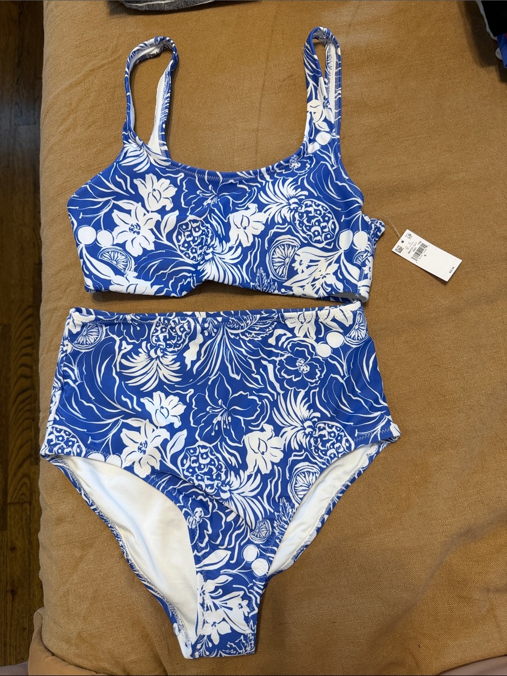 Old Navy Matte Scoop-Neck Bikini Set